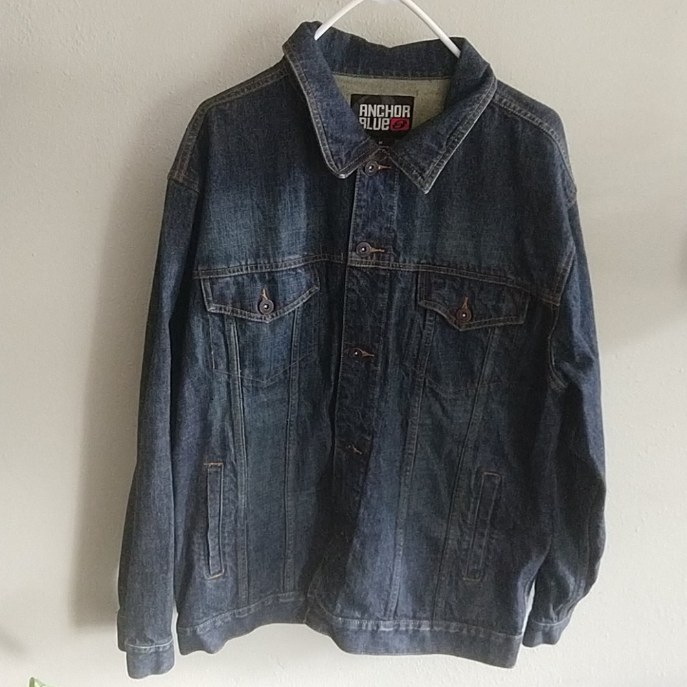 Anchor Blue Men's Medium denim jacket